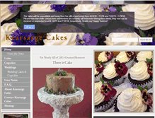 Tablet Screenshot of kearsargecakes.com
